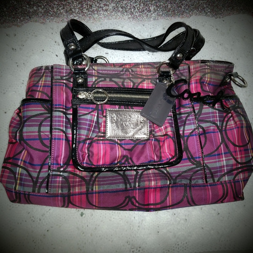 Coach Tote Bag Poppy Collection Pink